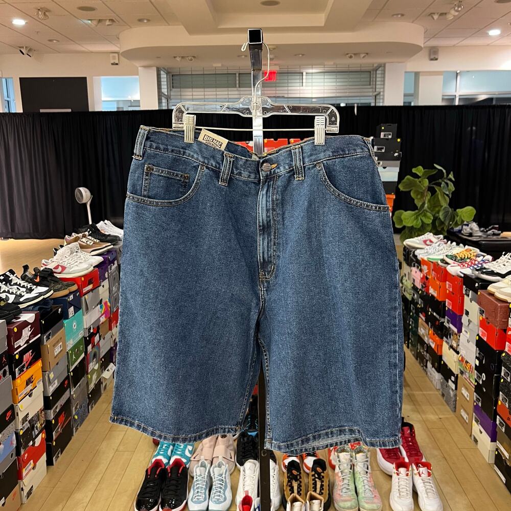 Big Mac Workwear Medium Stonewash Jean Shorts Sz 38